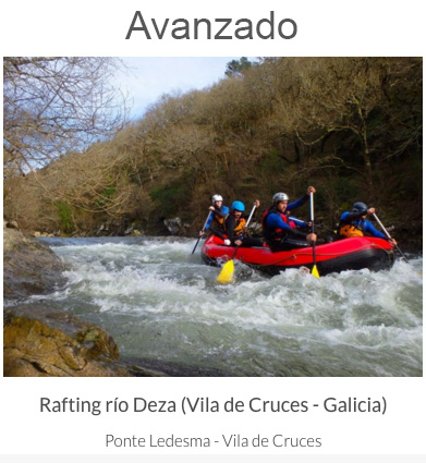 Rafting Galicia